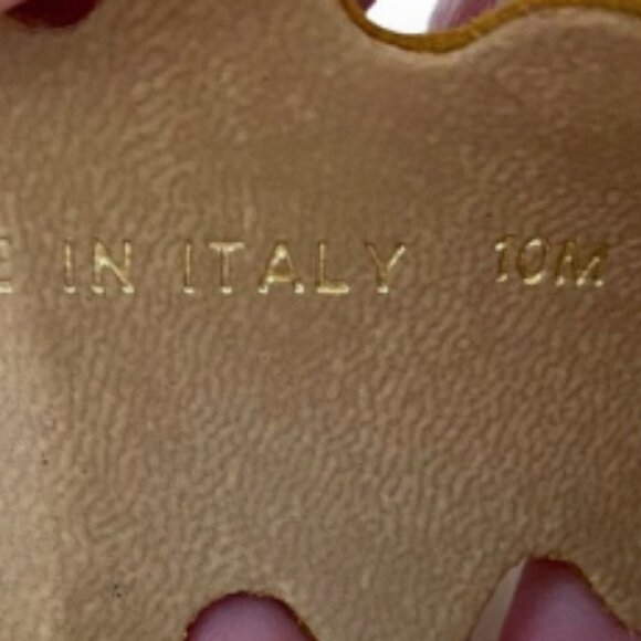 Matisse Charlie Scalloped Yellow Suede Chunky Platform Wedge Sandals, Size 10 - Picture 12 of 14